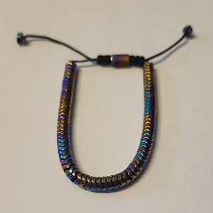 Nogu Metallic Colorful Adjustable Bracelet